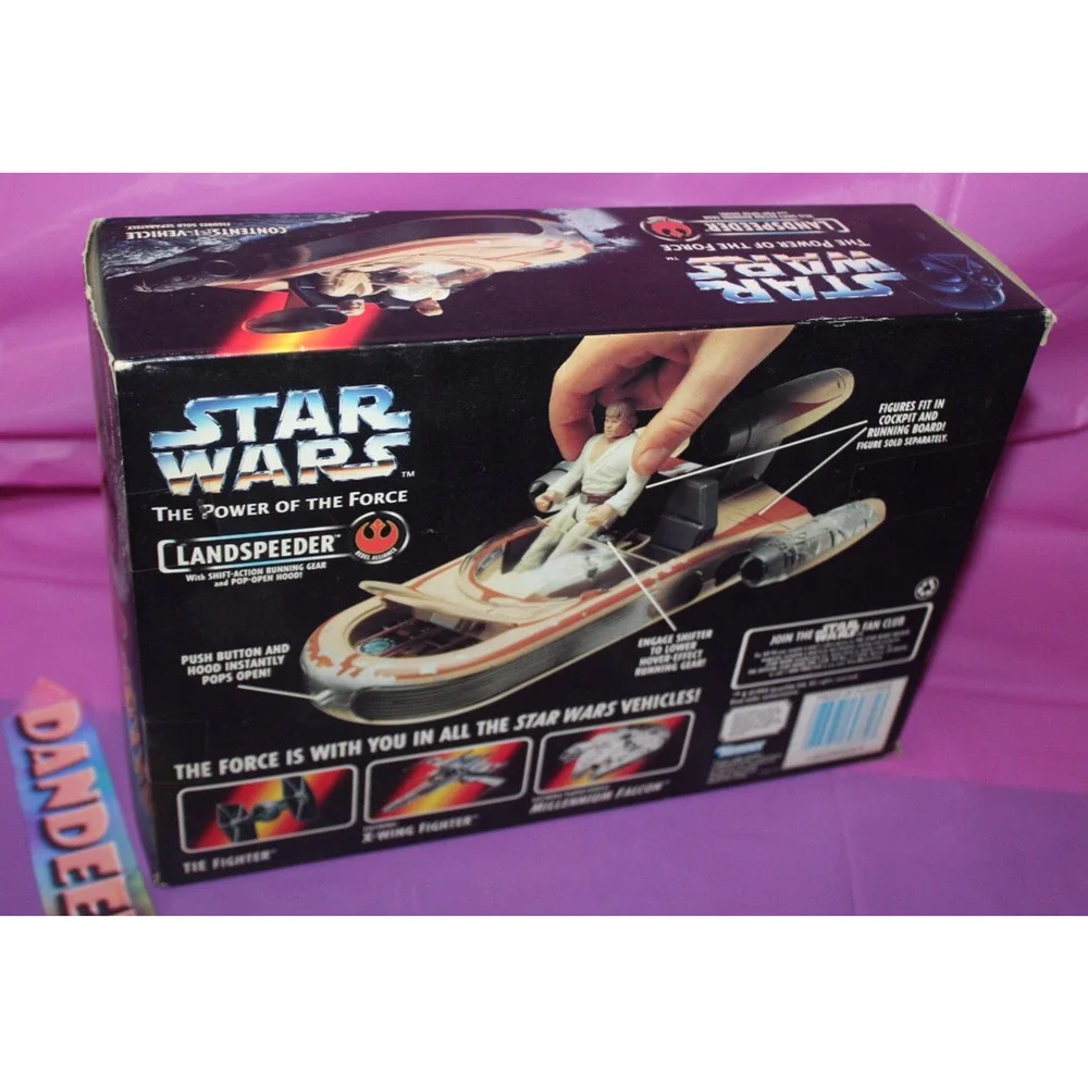 Kenner Star Wars Rebel Alliance Landspeeder 1995 Tonka Toy Wrapped In Box Vtg